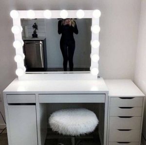 Vanity mirror with lights for bedroom 71
