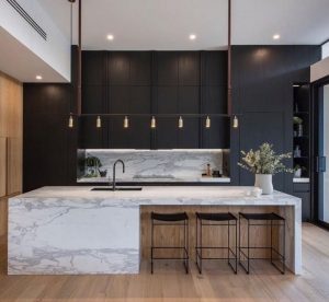 10 Stylish Black Kitchen Interior Design Ideas For Kitchen 10
