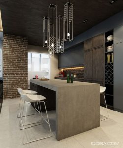 10 Stylish Black Kitchen Interior Design Ideas For Kitchen 17
