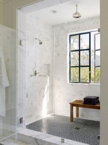11 Luxurious Wooden Shower Floor Tiles Designs Ideas For Bathroom Remodel 14