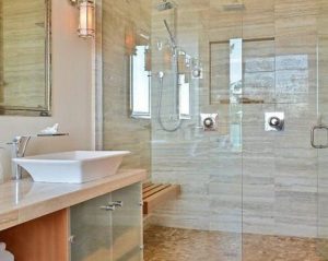 11 Luxurious Wooden Shower Floor Tiles Designs Ideas For Bathroom Remodel 26