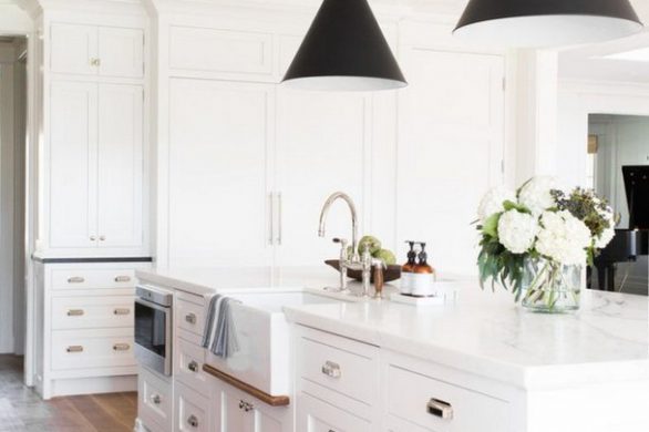 11 Pretty White Kitchen Design And Decor Ideas For Kitchen 36