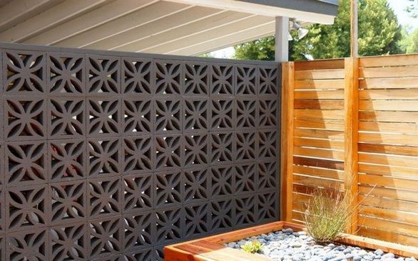 13 Awesome Breeze Block Wall Backyard Inspiration Ideas 33