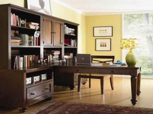 13 Elegant Dark Table Designs Ideas For Home Office 32