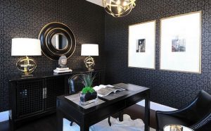 13 Elegant Dark Table Designs Ideas For Home Office 43