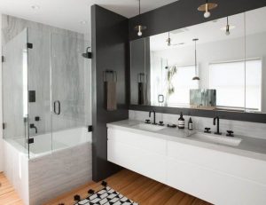14 Delightful Bathroom Tub Shower Combo Remodeling Ideas 21