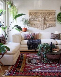 14 Incredible Colorful Bohemian Living Room Ideas For Inspiration 06