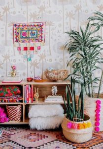 14 Incredible Colorful Bohemian Living Room Ideas For Inspiration 18