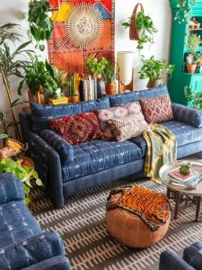 14 Incredible Colorful Bohemian Living Room Ideas For Inspiration 30