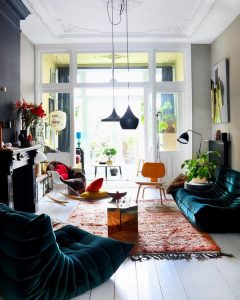 14 Incredible Colorful Bohemian Living Room Ideas For Inspiration 76
