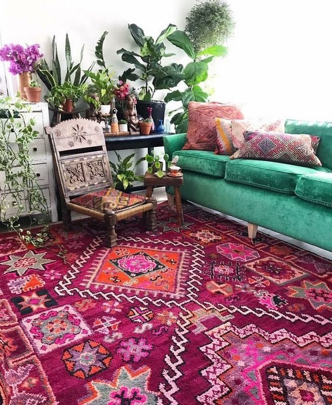 14 Incredible Colorful Bohemian Living Room Ideas For Inspiration 89