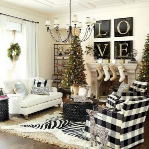 14 Relaxing Living Room Ideas With Black And White 14