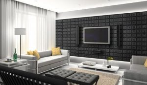 14 Relaxing Living Room Ideas With Black And White 27