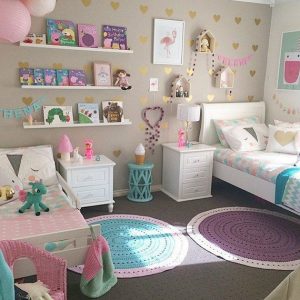 15 Charming Pink Kids Bedroom Design Decorating Ideas 03