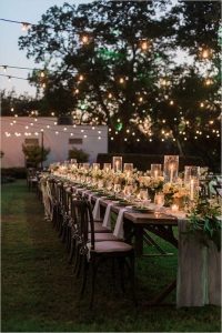 15 Rustic Backyard Outdoor Wedding Ideas 62