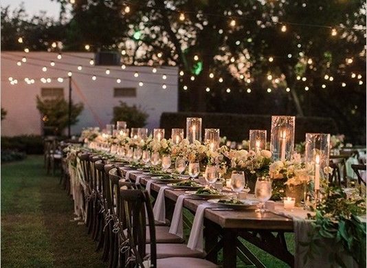 15 Rustic Backyard Outdoor Wedding Ideas 62