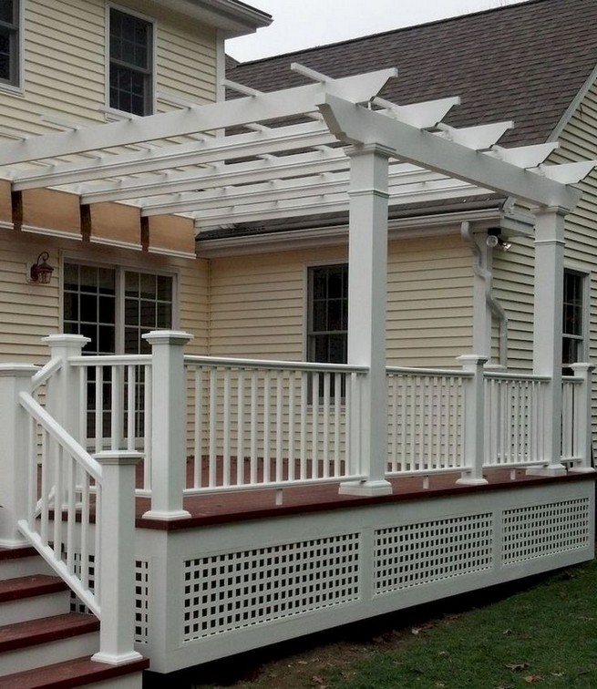 16 Deck Canopy Exterior Remodel Ideas On A Budget 06