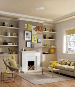 16 Elegant Living Room Shelves Decorations Ideas 17