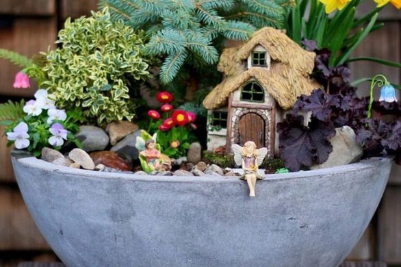 17 Beautiful Fairy Garden Plants Ideas For Around Your Side Home 30