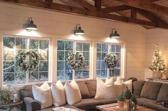 15 Cozy Farmhouse Living Room Decor Ideas 39