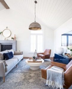 15 Cozy Farmhouse Living Room Decor Ideas 48