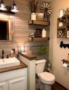 17 Fabulous Small Yet Functional Bathroom Design Ideas 68