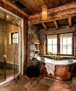 18 Stylish Bathroom Designs Ideas With Addition Of Stone For Elegant Look 23