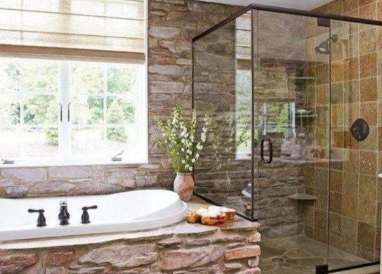 18 Stylish Bathroom Designs Ideas With Addition Of Stone For Elegant Look 32