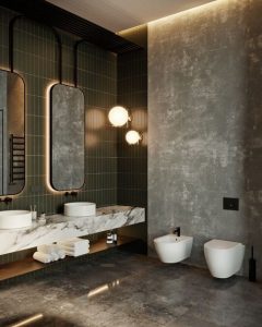 19 Captivating Public Bathroom Design Ideas 37