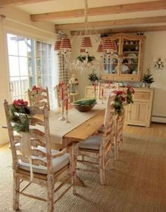 19 Fancy Farmhouse Dining Room Design Ideas 58