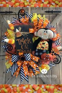 20 Adorable Diy Halloween Wreaths Design Ideas 46