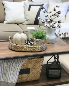 20 Lovely Winter Coffee Table Decoration Ideas 02
