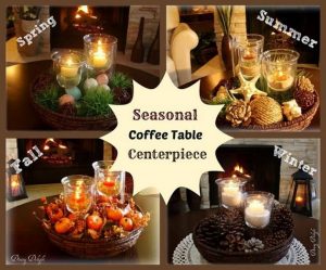 20 Lovely Winter Coffee Table Decoration Ideas 10