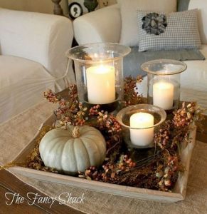 20 Lovely Winter Coffee Table Decoration Ideas 41