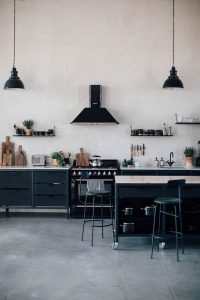 21 Inspiring Black And White Wall Design Ideas For Kitchen 58
