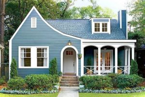 21 Perfect Cottage Exterior Colors Schemes Ideas 12