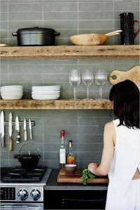 21 Stylish Rustic Kitchen Decor Open Shelves Ideas 18