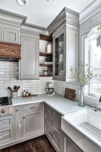 13 Elegant Grey Kitchen Backsplash Ideas Inspiration 36