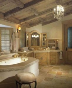14 Relaxing Luxury Master Bathroom Design Ideas With Rustic Style 01