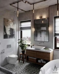 14 Relaxing Luxury Master Bathroom Design Ideas With Rustic Style 29