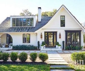 21 Gorgeous Cottage House Exterior Design Ideas 25