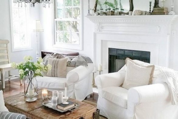 23 Wonderful French Country Living Room Decoration Ideas 15