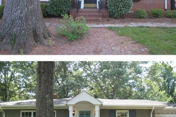 24 Adorable Brick House Exterior Makeover 17