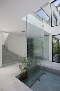 24 Impressive Glass Ceiling Indoor Design Inspiration Ideas 30