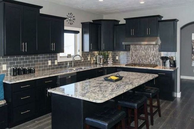 25 Best Ideas For Black Cabinets In Kitchen 27