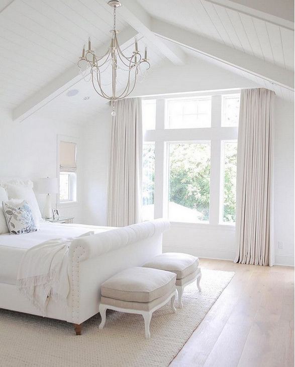 15 Fascinating White Bedroom Design Ideas 34