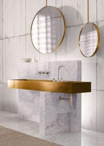 15 Inspiring Marble Bathroom Sink Designs For Your Luxury Home 31
