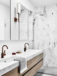 15 Inspiring Marble Bathroom Sink Designs For Your Luxury Home 34