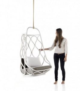 16 Adorable Rattan Hanging Chair Design Ideas 29