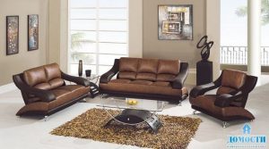 17 Attractive Brown Leather Living Room Furniture Ideas 11